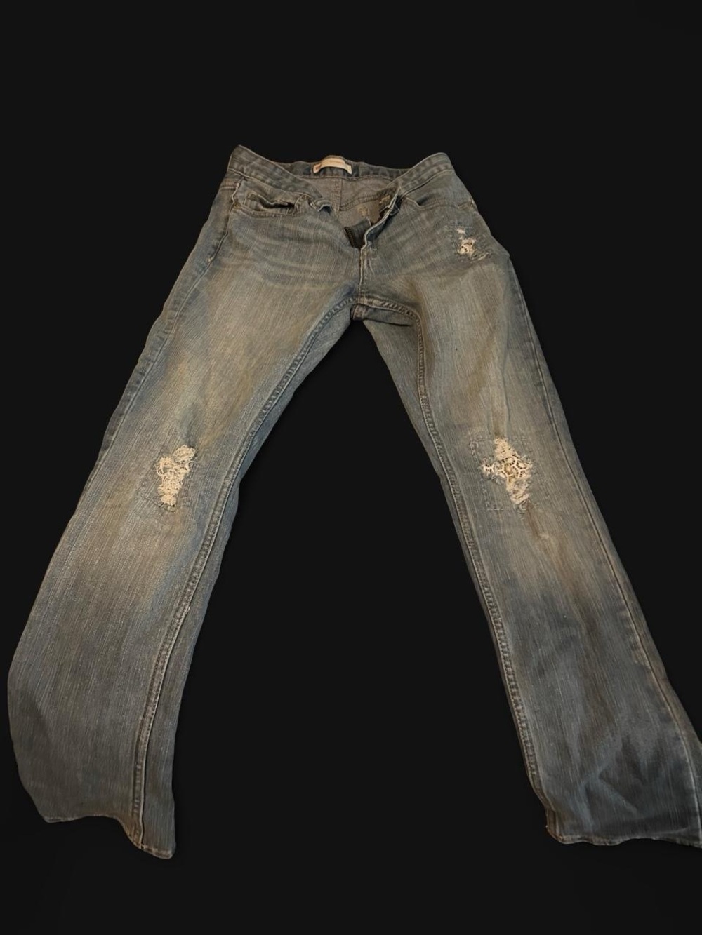 Levi's Light Blue Distressed Kids Jeans